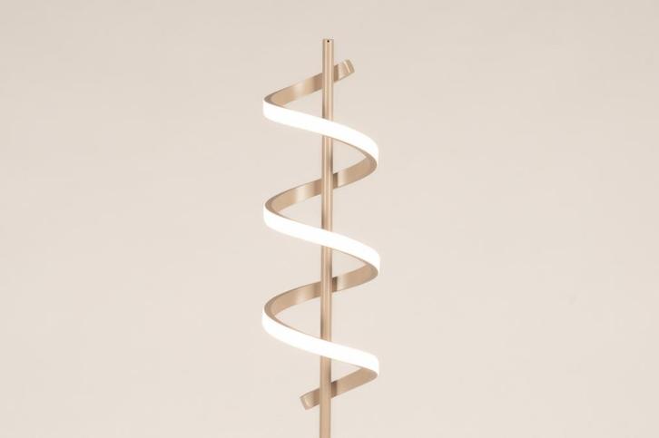 Rietveld Vloerlampen - Beige - Metaal, Aluminium, Huis en Inrichting, Lampen | Vloerlampen, Verzenden