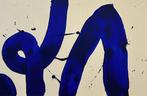 Stefanie Raus - Verschlungen blau II 785 XXL, Antiek en Kunst