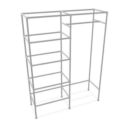 Steigerbuis Kast Agrinio | Staal 26.9 mm | Staand | DIY | Do, Huis en Inrichting, Kasten | Overige, Ophalen of Verzenden