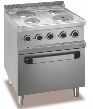 Elektrisch fornuis | staand model incl oven, Zakelijke goederen, Horeca | Keukenapparatuur, Nieuw in verpakking, Verzenden