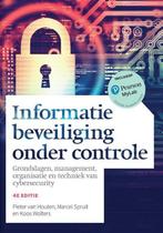 9789043036726 Informatiebeveiliging onder controle, Verzenden, Zo goed als nieuw, Pieter van Houten