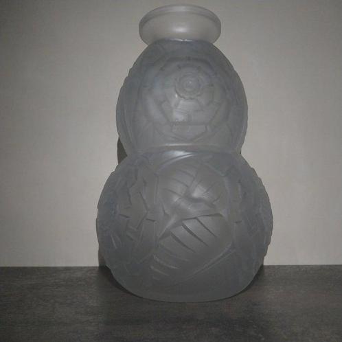 Muller Frères - Vaas - Coloquinte vaas - Glas, Antiek en Kunst, Antiek | Glas en Kristal