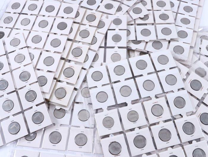 Nederland. Nikkelen guldens 400x. (Meest 1989 t/m 2000,, Postzegels en Munten, Munten | Nederland