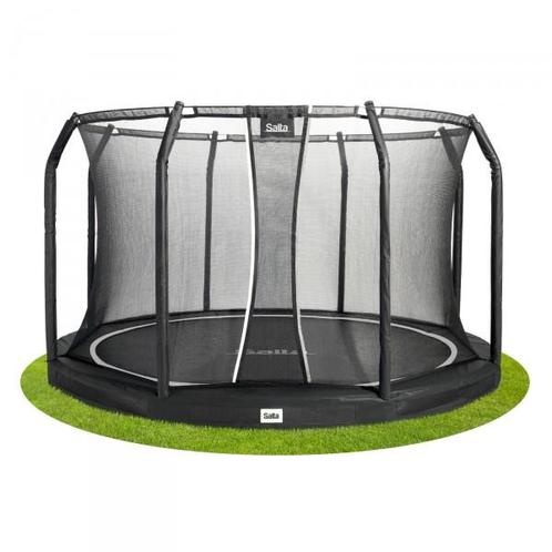 Salta Trampoline Premium Ground Incl. Veiligheidsnet 366..., Kinderen en Baby's, Speelgoed | Buiten | Trampolines, Nieuw, Verzenden