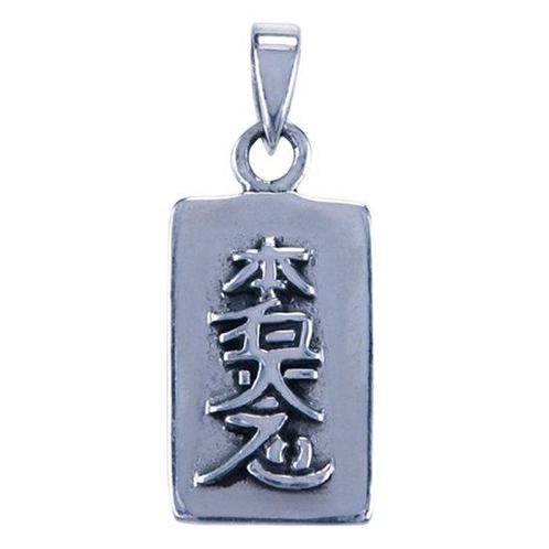 Zilveren Hon Sha Ze Sho Nen ketting hanger, Sieraden, Tassen en Uiterlijk, Kettinghangers, Verzenden