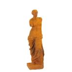 A RUSTY CAST IRON FIGURINE OF VENUS (Beeldjes - Decoratie), Antiek en Kunst, Verzenden