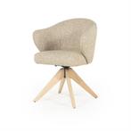 Stoel Connor naturel - taupe Donna, Huis en Inrichting, Stoelen, Ophalen of Verzenden, Nieuw