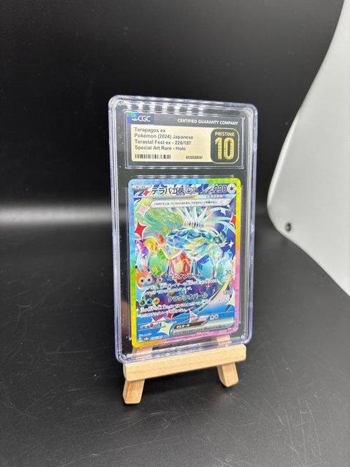 Pokémon - 1 Graded card - PRISTINE 10 - Terapagos SAR-, Hobby en Vrije tijd, Verzamelkaartspellen | Pokémon
