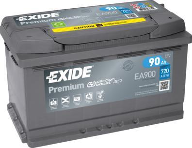 EXIDE Accu ( 90AH ) - premium (EA900), Auto-onderdelen, Accu's en Toebehoren, Nieuw, Ophalen of Verzenden