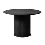 *WOONWINKEL* Ronde Tafel Zwart, Huis en Inrichting, Tafels | Eettafels, Verzenden, Nieuw