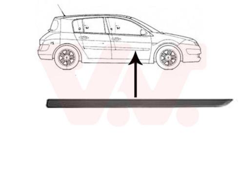 DEURBEKLEDING VOOR RENAULT MEGANE II M 2002-2005 7701477637, Auto diversen, Auto-accessoires, Nieuw, Ophalen of Verzenden