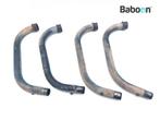 Uitlaat Bochtenset Yamaha FJ 1200 1988-1990 (FJ1200 3CV 3CW, Motoren, Verzenden, Gebruikt