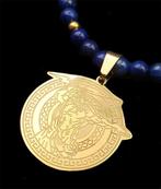 Lapis lazuli - Beschermhalsketting - Zeus - goddelijke