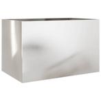 RVS Plantenbak 62x40 - - Tweedekansje - Goedkoop!, Nieuw, Ophalen of Verzenden, Metaal, 60 tot 100 cm