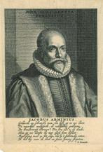 Portrait of Jacobus Arminius, Antiek en Kunst, Kunst | Etsen en Gravures