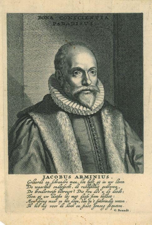 Portrait of Jacobus Arminius, Antiek en Kunst, Kunst | Etsen en Gravures
