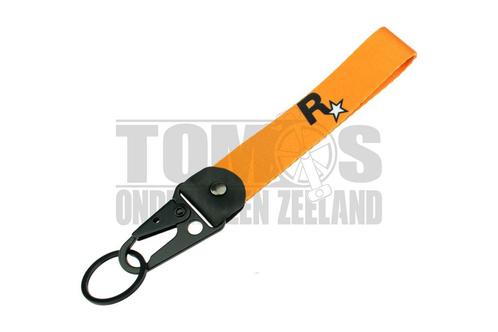 Sleutelhanger Rockstar Games oranje / zwart, Fietsen en Brommers, Brommeronderdelen | Algemeen, Nieuw, Ophalen of Verzenden