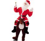Carry me kostuum kerstman & rendier, Nieuw, Feestartikel, Verzenden