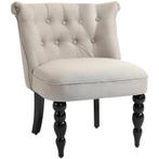 TRUUSK Vintage Relaxfauteuil - Gestoffeerd - Houten frame -, Huis en Inrichting, Stoelen, Verzenden, Nieuw