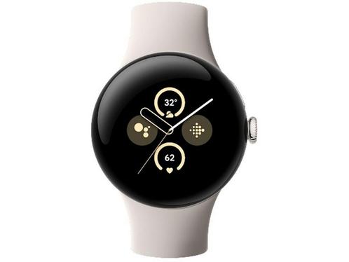 Google Pixel Watch 2 LTE Zilver (Beige), Huis en Inrichting, Woonaccessoires | Overige, Nieuw, Verzenden