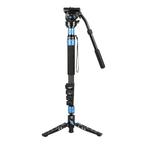 Sirui Monopod P-325FL + VH-10 head - Demomodel, Verzenden, Gebruikt