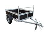 Aanhangwagen enkelas 200x132cm - 750kg - ongeremd, Nieuw