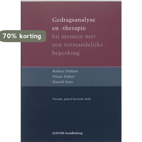 Gedragsanalyse en -therapie bij mensen met een, Boeken, Wetenschap, Gelezen, Verzenden