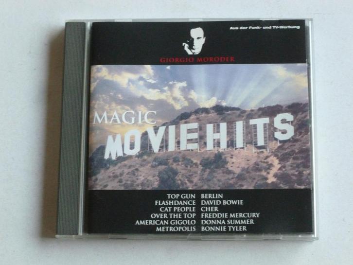 Giorgio Moroder - Magic Movie Hits, Cd's en Dvd's, Cd's | Filmmuziek en Soundtracks, Zo goed als nieuw, Verzenden