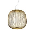 Foscarini Spokes 2 Sospensione LED, goud - large - schakelba, Verzenden, Nieuw