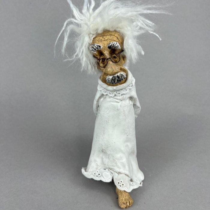 Anna Em - No reserve- Albert Einstein, Antiek en Kunst, Kunst | Designobjecten
