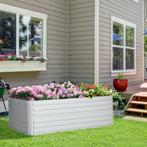 TRUUSK Verhoogd Bed Van Staal, Plantenbed Kweekbed Tuinbed B, Tuin en Terras, Bloembakken en Plantenbakken, Verzenden, Nieuw