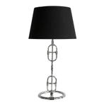 Tafellamp 25x25x55cm Incl. Kap zilver, Huis en Inrichting, Ophalen of Verzenden, Nieuw