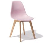 Set van 6 roze KITO eetkamerstoelen - modern design met b..., Huis en Inrichting, Stoelen, Ophalen of Verzenden, Nieuw