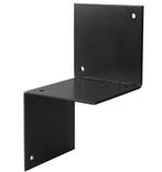 Starx paalverbinder muurmodel open 121 x 121 mm zwart, Ophalen of Verzenden, Nieuw