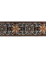 Tassenband Zwart/Ecru (50 mm), Hobby en Vrije tijd, Naaien en Fournituren, Nieuw