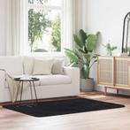 vidaXL Hoogpolig vloerkleed NAVARRA 120x170 cm polyester, Verzenden, Nieuw, Zwart