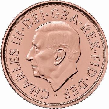 8 gram - Goud .916 - 2025 - Sovereign Charles III beschikbaar voor biedingen