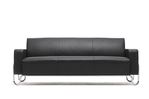 Gispen bank model 441  Ook 2e hands., Huis en Inrichting, Banken | Sofa's en Chaises Longues, Nieuw, Leer, Metaal, Stof