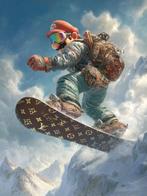 Giuliart2025 - Mario Vuitton super snowboard, Nieuw