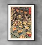 Sato Hageshi - Teahouse Party - Minions Disney - Signed and