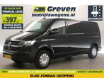 Volkswagen Transporter 2.0 TDI L2H1 150PK AUT Carplay €397pm, Auto's, Automaat, Volkswagen, Zwart, Diesel