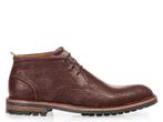 -40% Floris van Bommel  Floris van Bommel 20090  maat 40, Kleding | Heren, Schoenen, Bruin, Verzenden, Nieuw, Veterschoenen