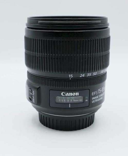 Canon EF-S 15-85mm f/3.5-5.6 IS USM OCCASION (987), Audio, Tv en Foto, Fotografie | Lenzen en Objectieven, Zo goed als nieuw, Ophalen of Verzenden
