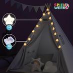 Tipi Speeltent Wit 160x120x120cm (Speelhuizen, Speelgoed), Kinderen en Baby's, Speelgoed | Speeltenten, Verzenden, Nieuw