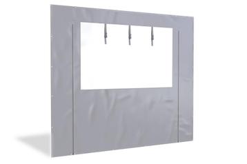 Overkapping zijwand PVC  | 3 meter breed |  250cm hoog | beschikbaar voor biedingen