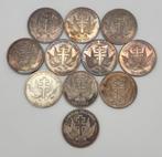 Frankrijk. Set of 11 Silver Medals - Charles de Gaulle -