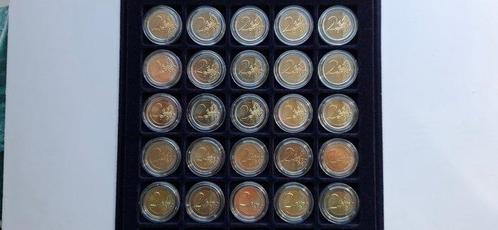 Europa. 2 Euro 2006/2024 (25 stuks) (Zonder Minimumprijs), Postzegels en Munten, Munten | Europa | Euromunten