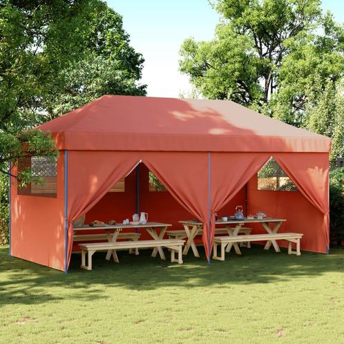 vidaXL Partytent inklapbaar pop-up met 4 zijwanden, Tuin en Terras, Partytenten, Partytent, Nieuw, Verzenden