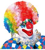 Gekleurde Pruik Clown, Verzenden, Nieuw