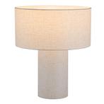 Moderne tafellamp beige, Timmy, met schakelaar, Huis en Inrichting, Nieuw, Ophalen of Verzenden, Minder dan 50 cm, Modern